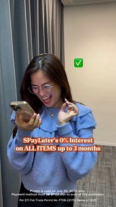Shopee cart? Solved ✅ SPayLater’s 0% Interest on ALL ITEMS up to 3 months is back for #ShopeePHPaydaySale, kaya mag-checkout ka na before the day ends, Bestie! 🧡 SHOP NOW: https://s.shopee.ph/3LGEN8H3pG *Promo is valid on July 30, 2025 only #ShopeePH #SPayLaterPH | Shopee