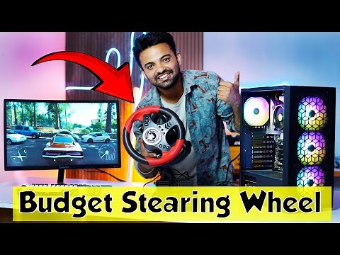 Best Gaming Wheel for Budget Gamers ! Ant Esport GW170