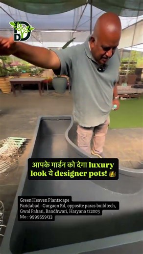 ये designer pots आपके garden का पूरा look बदल देंगे! #DesignerPots #plants #pots