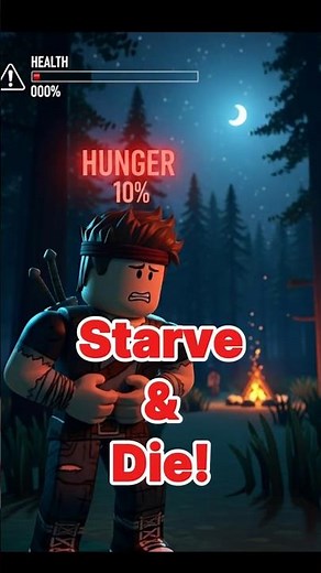 How to Make a Hunger System in Roblox Studio 🍖 | Survival Script Tutorial