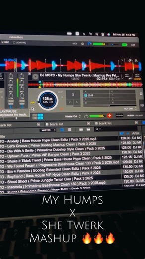 My Humps x She Twerk Mashup 🔥🔥🔥🔥 #djmotomt | DJ MOTO MT