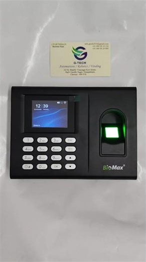 Fingerprint & RFID Card Attendance Machine | Available at G-TECH