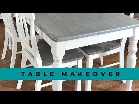 Furniture Makeover | Start to Finish | How to Update a Table