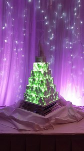 4.4K views · 30 reactions | Add some flair to your Wedding Cake with Chic Events projection mapping. www.chicevents.ie | Chic Weddings & Events | Facebook