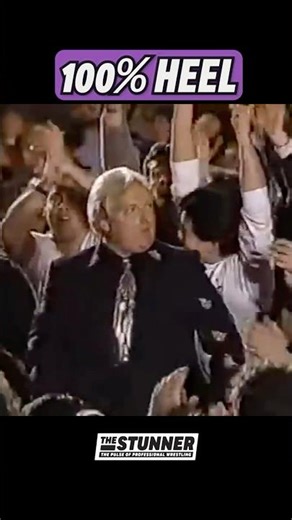 Bobby Heenan BOOED on Letterman 👀 #wwe #wrestling #bobbyheenan #davidletterman