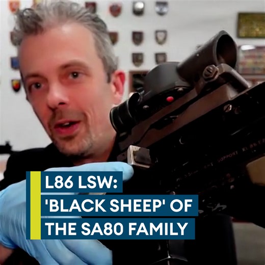 🗣️ “But in the British forces, the LSW was always the black sheep of the family, as it were.” Forces News spoke to Jonathan Ferguson, the Royal Armouries’ Keeper of Arms, about the L86’s development 📺 Watch here 👇 | Forces News