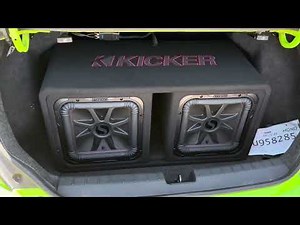 Civic 2017 with this kicker l7r 12”