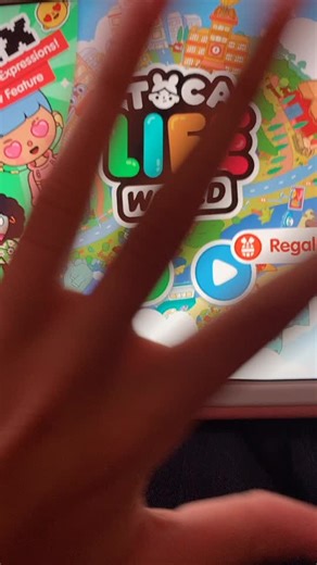 Exploring Toca Life World Game on Digital Tablet