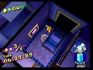 Super Mario Sunshine Walkthrough: Red Coins in the Hotel