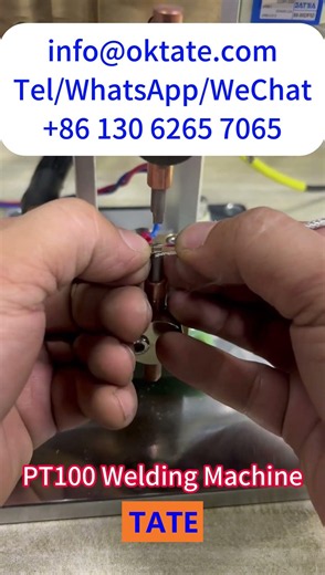 Professional PT100 Temperature Sensor Welding Machine for Copper Wire and Platinum Wire Welding 2026