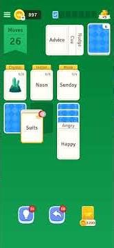 Solitaire Associations Journey Level 1172 Solution Walkthrough