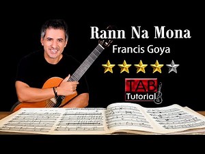 Rann Na Mona by Francis Goya "I Don’t Want" | Fingerstyle Guitar Tutorial + Sheet & Tab