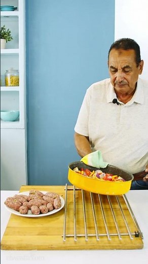 Meat kofta with tahini sauce and grilled vegetables, Uncle Abdo's way – you have to try it! | How...