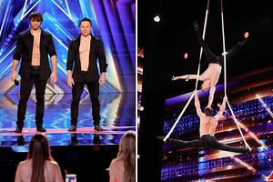 Meet 'AGT's Aerialist Duo, Just Two Men