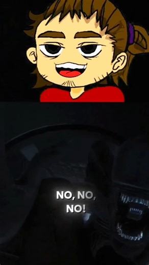 Alien Isolation SCARIEST MOMENT EVER #gaming #alienisolation #pngtuber #streamer #funnyshorts