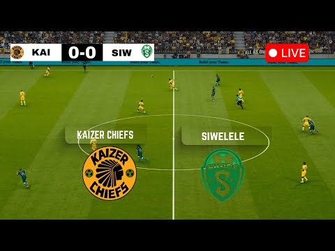 🔴LIVE: Kaizer Chiefs vs Siwelele FC South African Premiership 2025/26 | eFootball PES 21 Gameplay