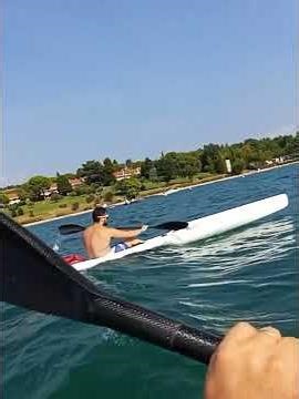 sempre più forte carbonologi vs fenn Lake Garda surfski con Ale