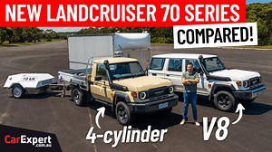 151K views · 685 reactions | The LandCruiser 70 Series is put through the ultimate TORTURE test! It's V8 v 4-cylinder - 3.5 tonne towing and a brutal trailer dyne. SKIP AHEAD: 76 Dyne Trailer 01:30 79 Dyne Trailer 04:59 76 Hill Road 07:14 79 Hill Road 12:12 Drag Race 16:52 Drag Race results 21:01 Verdict 22:28 | Paul Maric | Facebook
