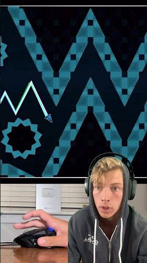 Geometry Dash: Sonic Wave (29-100%) #shorts