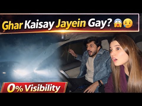 Bari mushkil se jan bachi 😱 | kuch bhi nazar nahi araha😳 | Sari Raat bahar guzari 😠 | @RabeecaKhan |