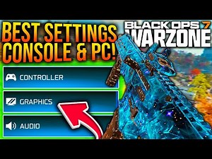 WARZONE: BEST SETTINGS You NEED To Use! (BO7 WARZONE Best Controller, Gameplay, & Graphics Settings)