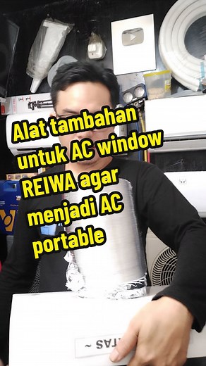 Transformasi AC Window REIWA Menjadi AC Portable
