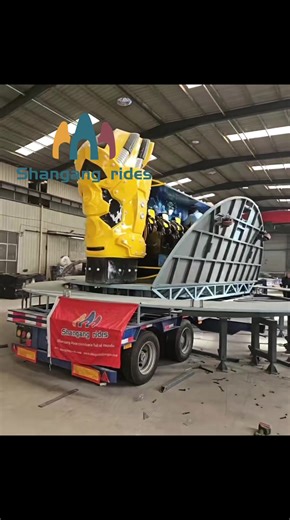 Robot Ride Trailer for Sale: Portable Amusement Attraction
