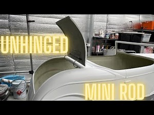 how to make mini hot rod Boot / Trunk Lid Hinges #Kustom