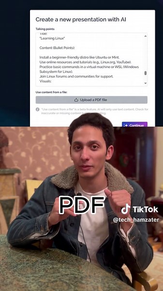 ازاي تعمل Presentation بالذكاء الاصطناعي؟