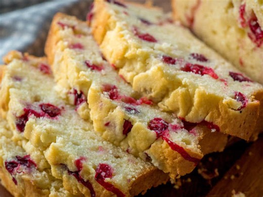 Cream Cheese Cranberry Loaf