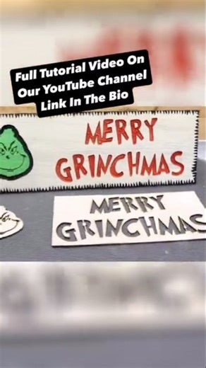 These grinch templates and stencils are two of our biggest sellers. #freehand #woodsigns #carving #grinchmas #carvingart Freehand freehandlettering NoCNC nocnchere FreeHandCarving CustomWoodSigns YouTuber CarvedWood Sawdustmakesmehappy MakingSawdust Woodwallart Diywallart cedarsigns routedsigns routedsignage woodsigns freehandwoodsigns router routedsigns signcarving carvingsupplies routerbits woodsignmaking makingwoodsigns routerbase | Dave's Signs and Custom Furniture