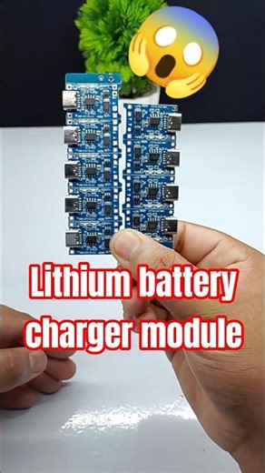 How to make lithium battery charger module #shortsviral #subscribe #experiment #subail expiremmint