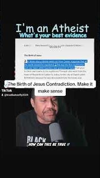 The Birth of Jesus Contradiction. Make it Make Sense.
