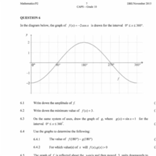 Grade 10 trigonometry functions for more please visit the YouTube channel #@jvmathsscience