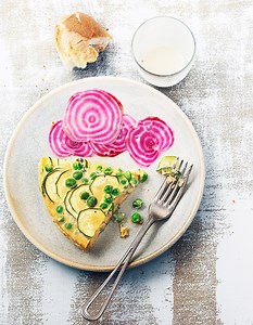 Clafoutis de légumes au lait d’épeautre pour 6 personnes - Recettes - Elle à Table