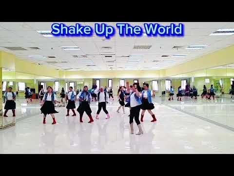 SHAKE UP THE WORLD | LINE DANCE - INTERMEDIATE | CHOR. DEBBIE RUSHTON (UK)