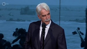 Sam Elliott Emotionally Recites WWII Veteran's Account Of D-Day