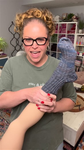 Marly Bird on Instagram: "say JOLLY for the pattern Day 9 is here, and it’s a good one! 🧦✨ The Skyline Ribbed Knit Socks are DK-weight, cozy, and super satisfying to make — especially if you love a clean ribbed texture and a comfy fit. Cuff-down, flap-and-gusset heel, and four sizes to choose from. These are the kind of socks you’ll knit more than once! #MarlyBird #mmmdi #knittingpatterns"