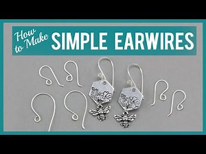 How to Make Simple Earwires - From Beaducation Live Episode 61