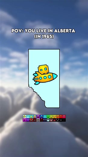 Pov You Live In Alberta In 1965 #mapper #geography #fyp #canada | alberta
