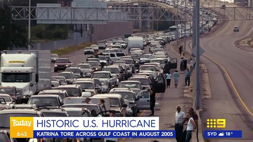 4.3K views · 36 reactions | 20 years after Hurricane Katrina devastated the US Gulf Coast with catastrophic storm surge and flooding, New Orleans marked the storm's anniversary with solemn memorials, uplifting music and a parade that honored the dead, the displaced and the determined survivors who endured and rebuilt. MORE: https://nine.social/10Ny #9Today | WATCH LIVE 7am | TODAY | Facebook