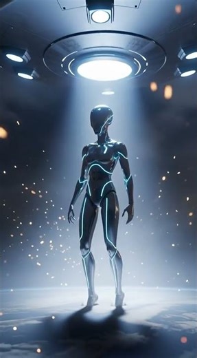 Alien Landing on Earth 😱 | UFO 3D Animation #Shorts”