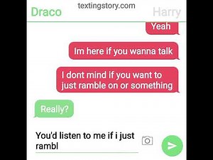 Drarry texting story(100 sub special!)