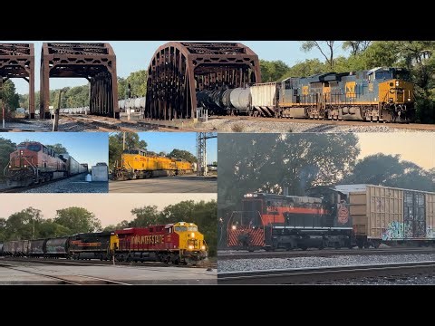 Chicagoland Railfanning: UP, BNSF, CSX, Metra, IHB, and Iowa Interstate Action at Blue Island
