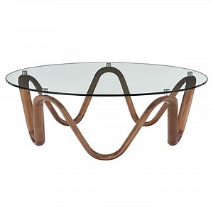 [Hot Item] Modern Large Round Glass Top Side Table Luxury Coffee Table Tea Table for Living Room Furniture