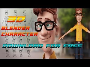 3d character download free for blender