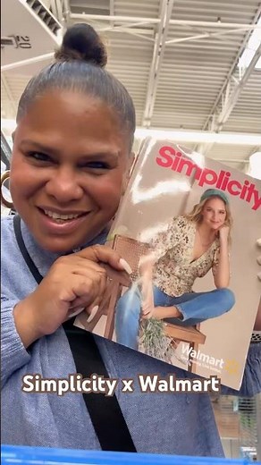Walmart and Simplicity Patterns have teamed up! #sewingpatterns #walmartfinds #patternhaul