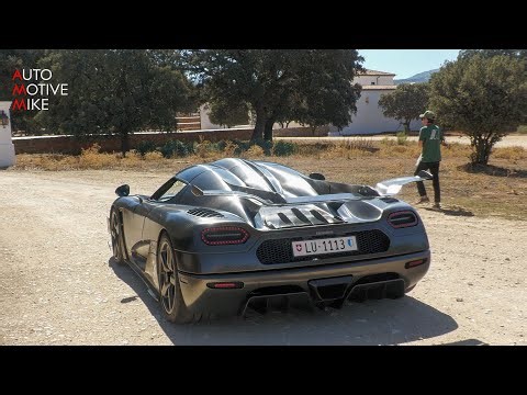 Watch Koenigsegg One:1 With Naked Carbon-Fiber Body Hit The Streets
