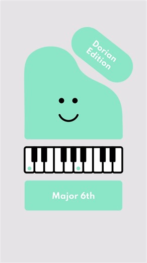 Patterns in Piano on Instagram: "Learn about the intervals of the Dorian scale with Mr. Piano! #learnpiano #musiceducation #pianotutorial #pianoscales #dorianmode #dorianscale #eartraining #musictheory"