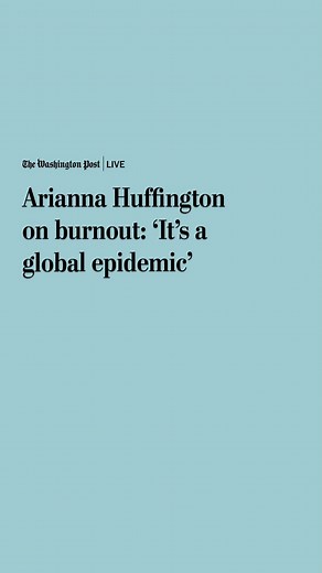 @thrive founder Arianna Huffington (@ariannahuff) on burnout: "In 2007, two years into building the Huffington Post, I was the divorced mother of two daughters, and I had bought into this collective delusion that in order to be a great founder and a great mom, I had to be always on. And the truth is that that's impossible...When I launched Thrive in 2016, the mission was to end the stress and burnout epidemic. We have a way to go, but what makes me optimistic is that while stress is unavoidable,